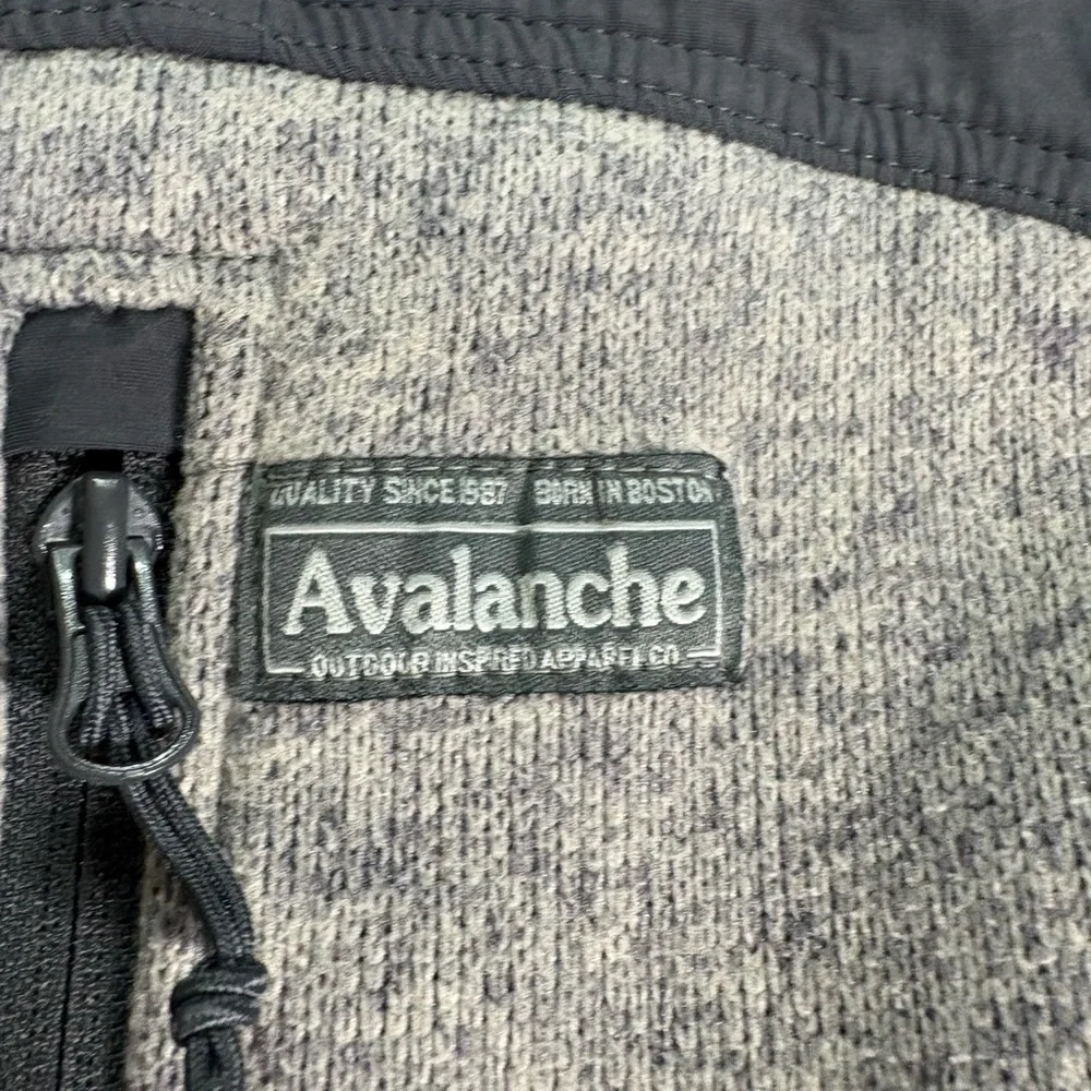 Avalanche Men’s Large Black and‎ Gray Jacket